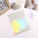 Album foto mini cu pagini transparente, design durabil, 10 file, compatibil cu Instax Mini, vegan leather