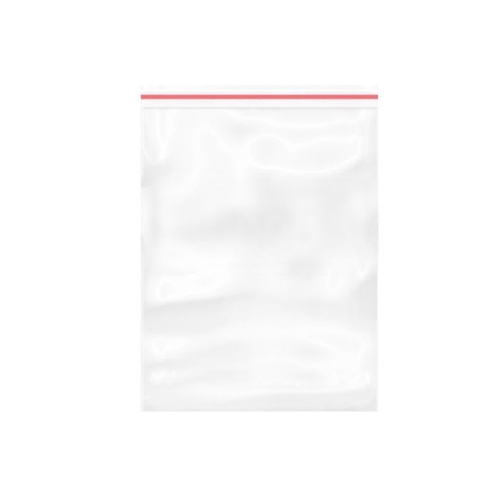 Set 500 Pungi transparente cu ziplock 7 x 10 cm