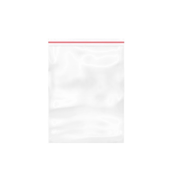 Set 500 Pungi transparente cu ziplock 6 x 8 cm