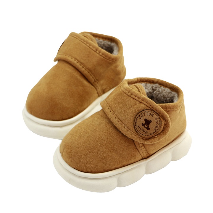 Papuci de casa cu blanita XF-20maro 111133, Maro