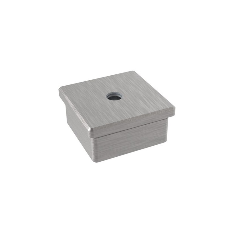 Capac 60X60 Filet Central M8 Aisi 304 Satinat