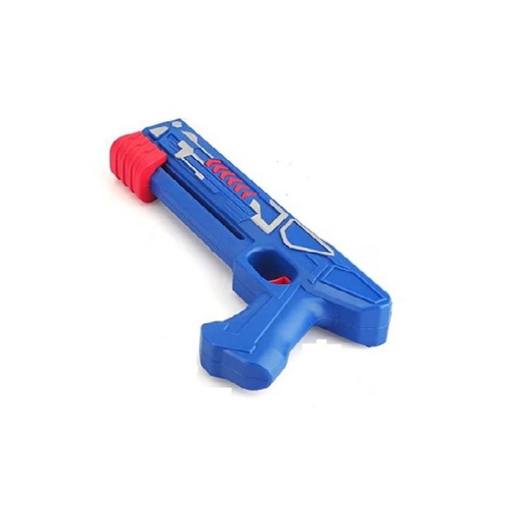 Set pistol de jucarie, coshop®, albastru, lansator de avioane, 3 avioane