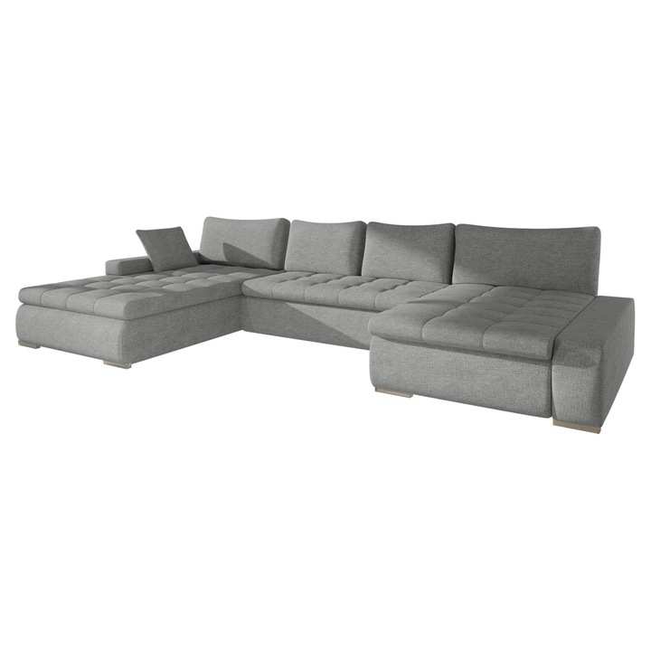 Coltar rabatabil Caro, MIRJAN24, universal, gri, 213x394x80 cm