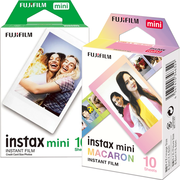 ΠΠΎΠΌΠΏΠ»Π΅ΠΊΡ ΠΌΠΈΠ½ΠΈ ΡΠΈΠ»ΠΌΠΈ Fujifilm Instax, ΠΡΠ», 1x10, Π‘ ΠΌΠΈΠ½ΠΈ ΡΠΈΠ»ΠΌ Macaron 1x10