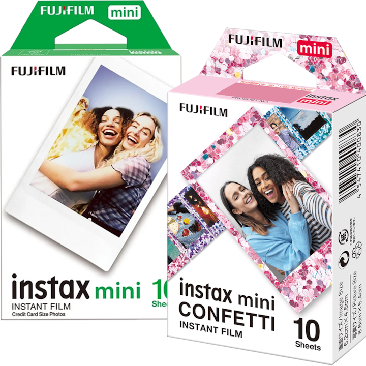 ΠΠΎΠΌΠΏΠ»Π΅ΠΊΡ ΠΌΠΈΠ½ΠΈ ΡΠΈΠ»ΠΌΠΈ Fujifilm Instax, ΠΡΠ», 1x10, Π‘ ΠΌΠΈΠ½ΠΈ ΡΠΈΠ»ΠΌ Confetti 1x10