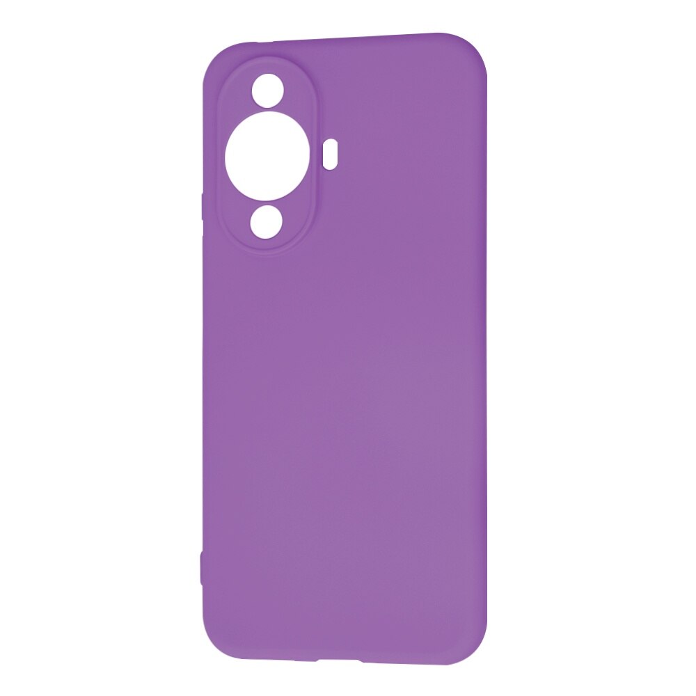 Husa din silicon pentru Huawei nova 12s, Smartphosis SoftFlex, violet