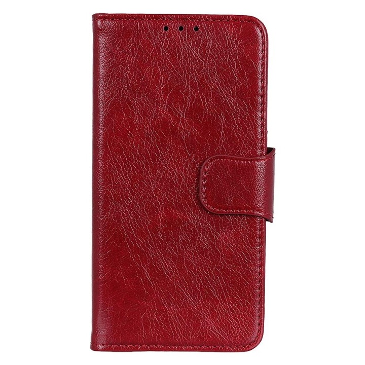 Husa Pentru Telefon, Galaxy S24 Ultra, Husa Hibrida Din Policarbonat Si Poliuretan Termoplastic, Protejeaza Impotriva Daunelor Mecanice, Accesoriu Magnetic Integrat Pentru Incarcator Magsafe, Suport Integrat, Rosu