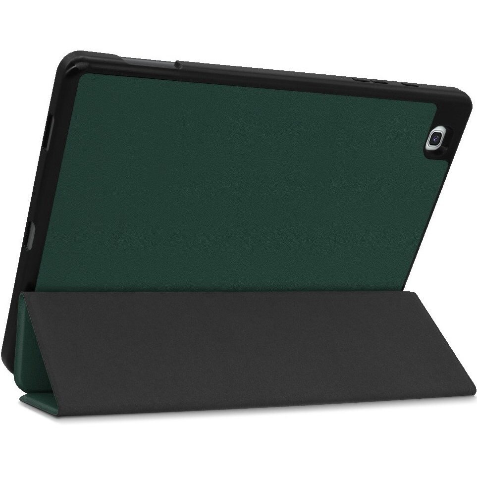 Husa tablete XGSM Tri-Fold cu loc pentru pen, verde, pentru Samsung Galaxy Tab S6 Lite 10.4