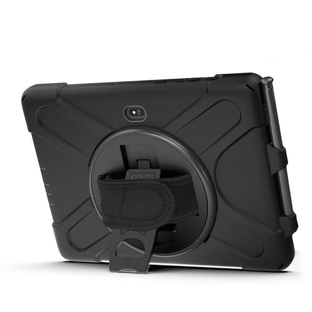 Husa pentru Samsung Galaxy Tab Active Pro T540/T545/T547/Active4 Pro T630/T636, armura de protectie, neagra