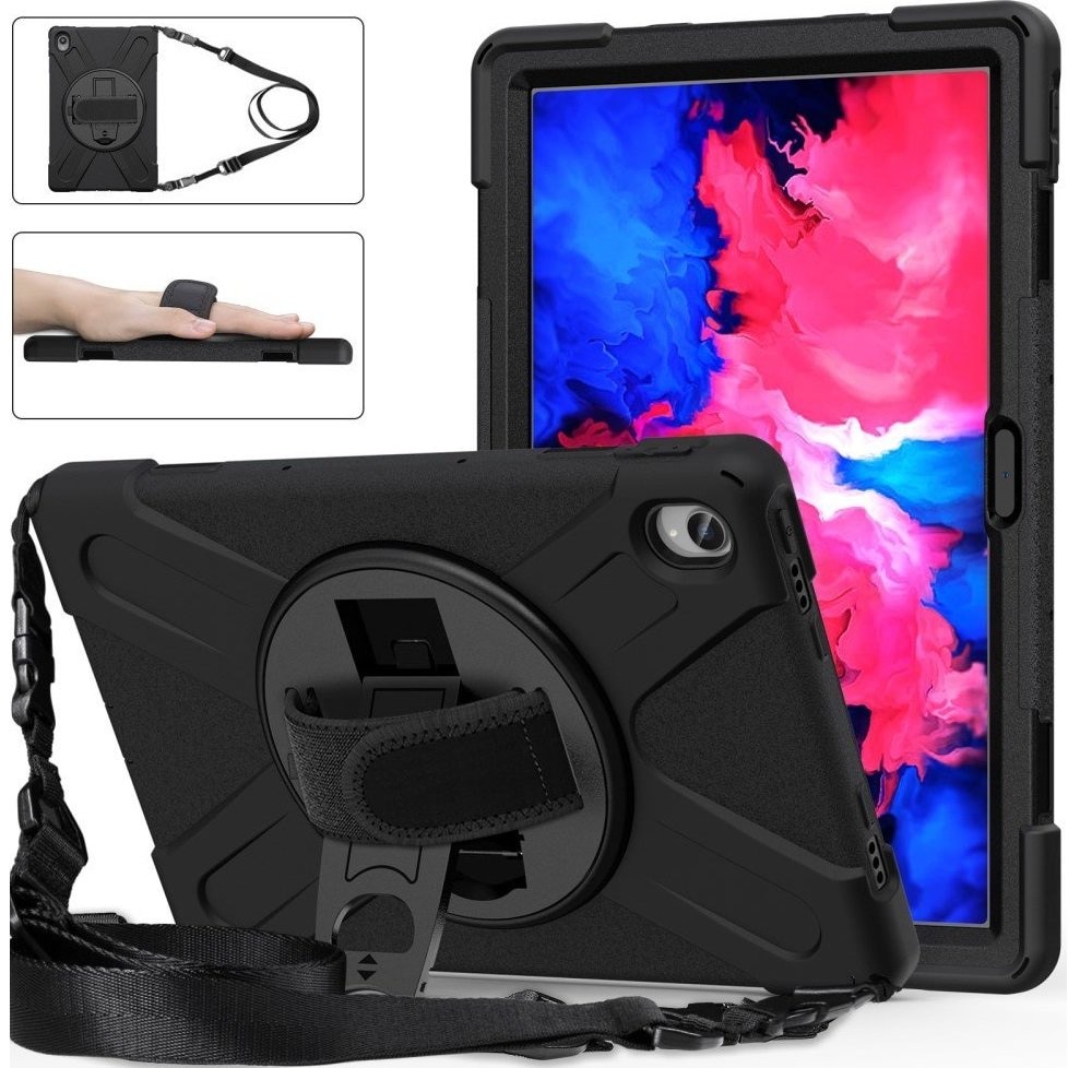 Husa pentru Lenovo Tab P11 TB-J606F / Tab P11 5G, Negru