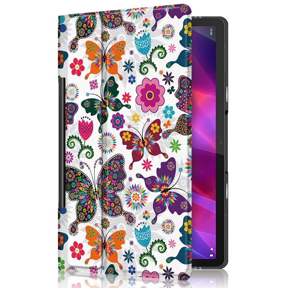 Husa pentru Lenovo Yoga Tab 11 2021 YT-J706X J706 F/L, Fluturi