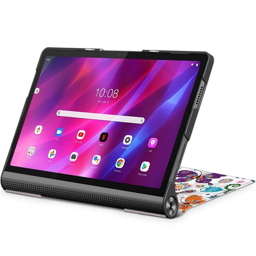 Husa pentru Lenovo Yoga Tab 11 2021 YT-J706X J706 F/L, Fluturi
