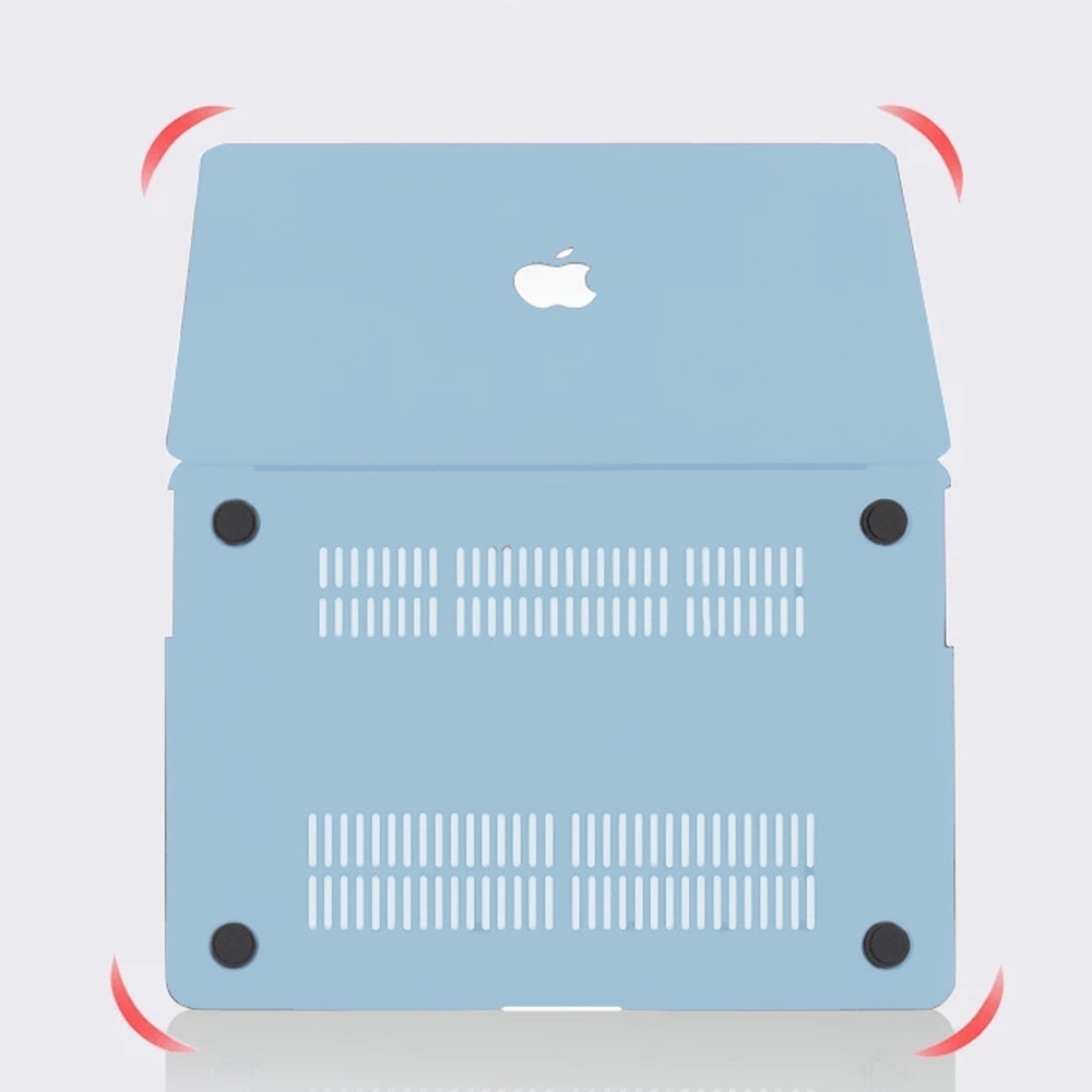 Husa pentru MacBook Air 13, XGSM, A2337 M1 A2179 A1932, HardShell, albastra