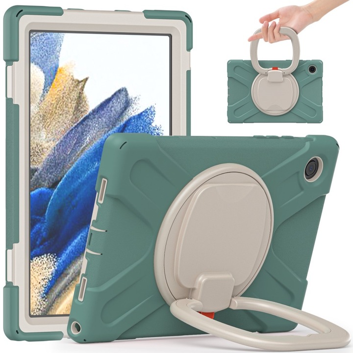 Husa X-Armor pentru Samsung Galaxy tab A8 10.5 SM-X200 SM-X205, verde