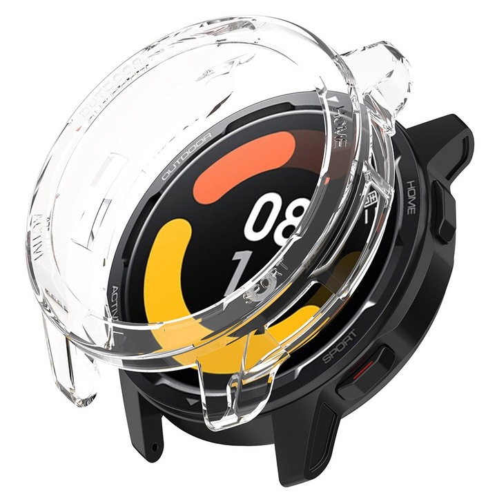 Etui TPU pentru Smartwatch, XGSM, Transparent, 1x set