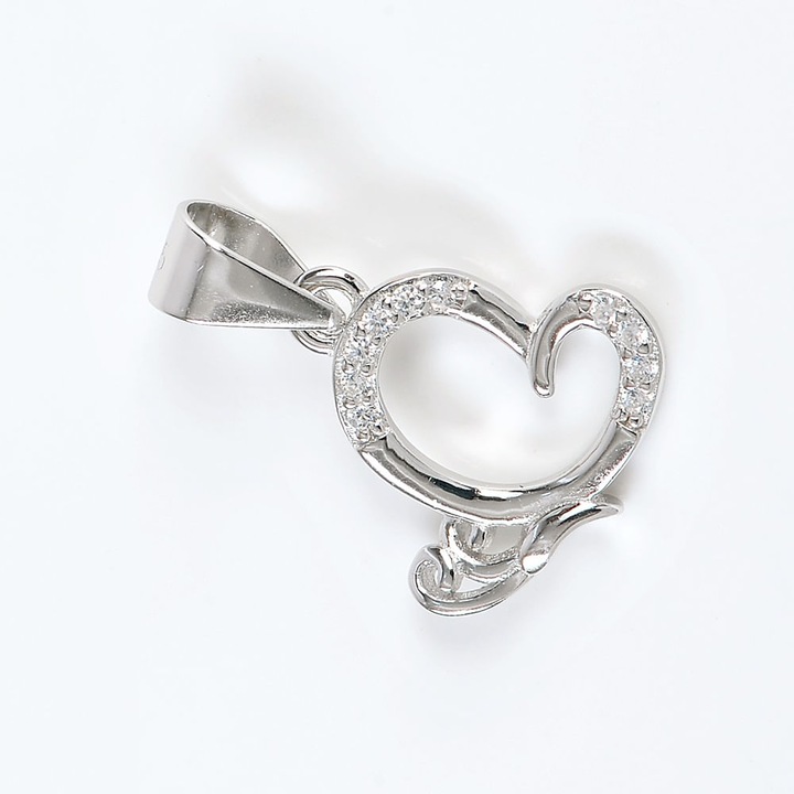 Pandantiv inimioara din argint, Meli Melo Paris