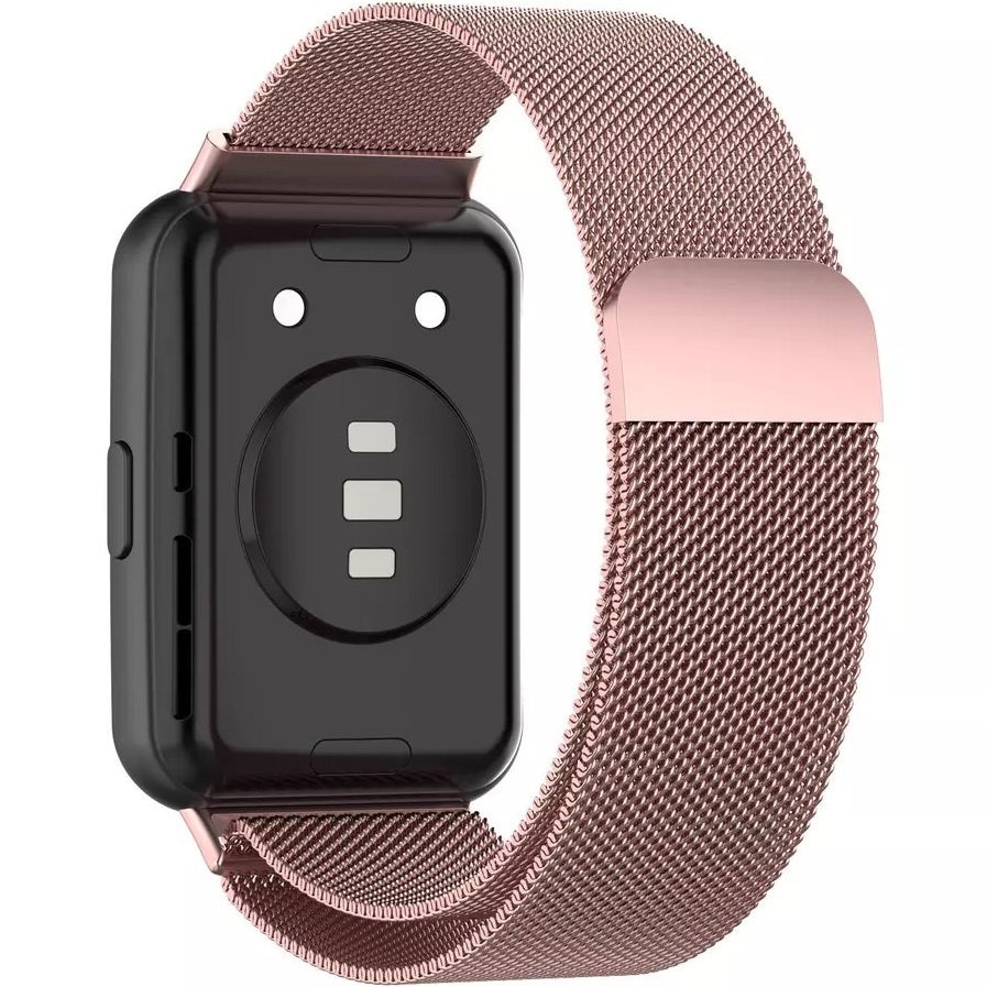 Fit Roz Watch Bratara pentru smartwatch, XGSM, Inox, Pentru Huawei Watch Fit 2, Roz ...