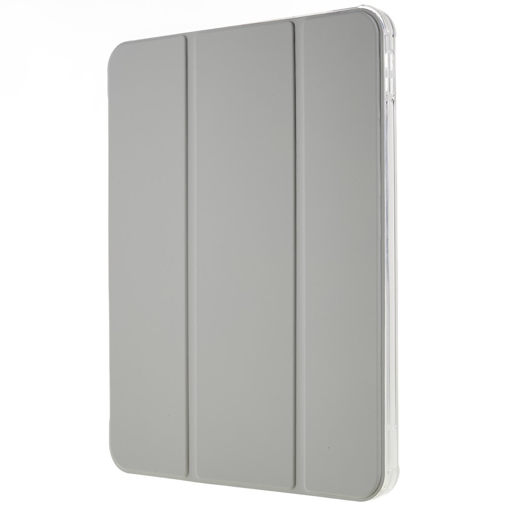 Husa pentru iPad 10.9 2022 (a 10-a generatie), XGSM, cu spatiu pentru un stylus, piele ecologica, gri
