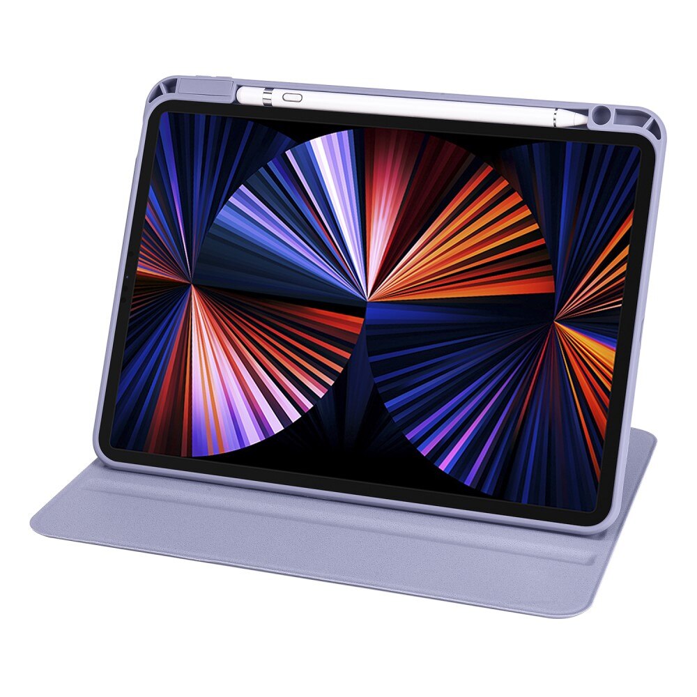Husa iPad Pro 11" 2020/2021/2022, XGSM, rotativa 360, loc pentru stylus, violet