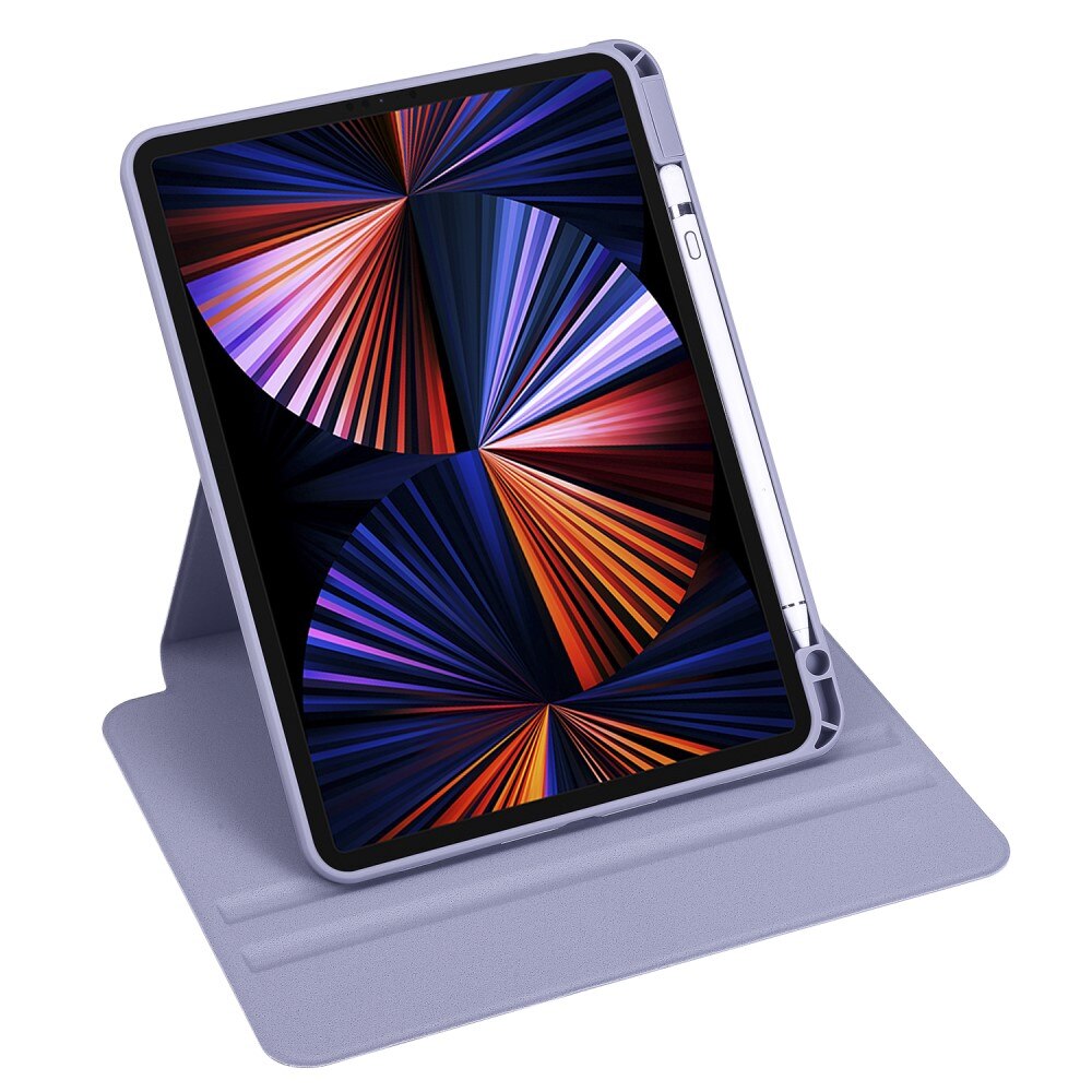Husa iPad Pro 11" 2020/2021/2022, XGSM, rotativa 360, loc pentru stylus, violet