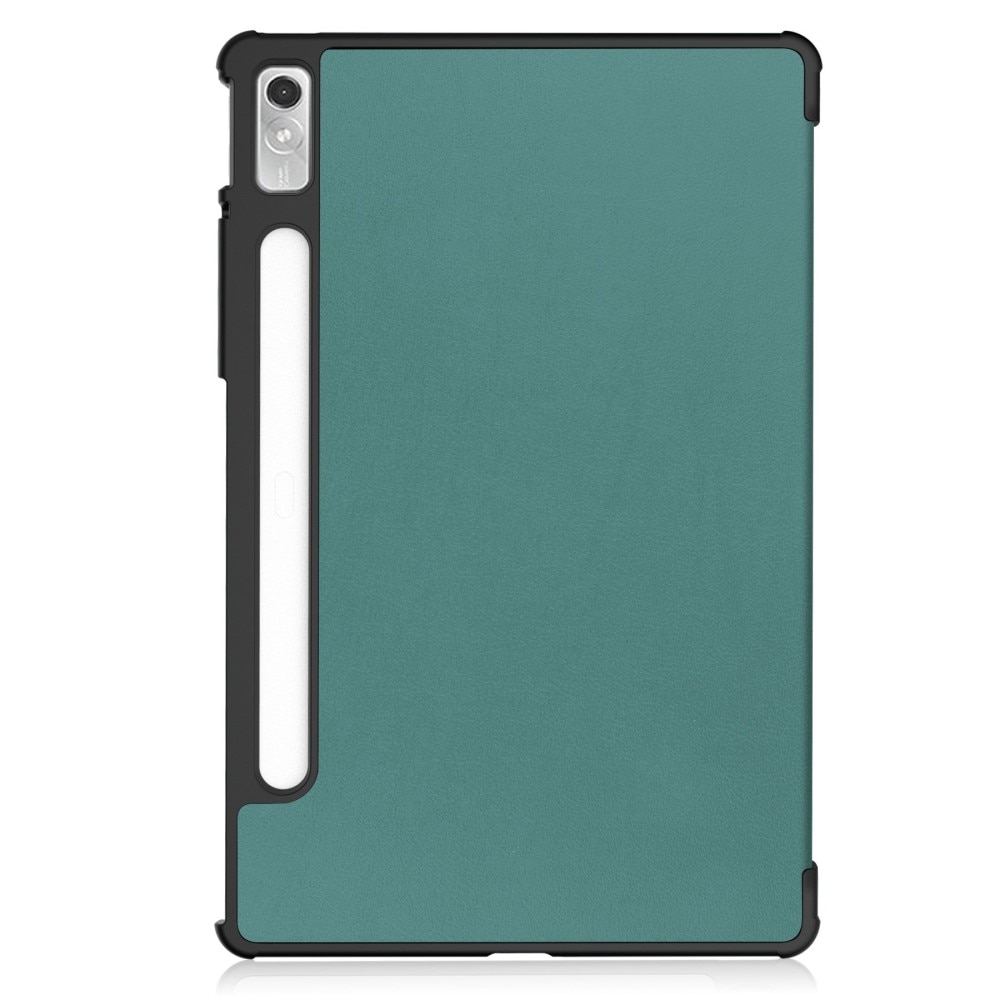 Husa tableta, XGSM, Compatibil cu Lenovo Tab P11 Pro Gen 2, Tri-fold, 11.2", Spatiu stylus, Verde