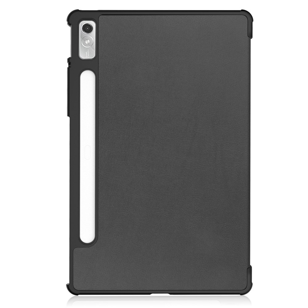 Husa pentru tableta Lenovo Tab P11 Pro Gen 2, XGSM, tri-fold, cu loc pentru pen, negru, 11.2"