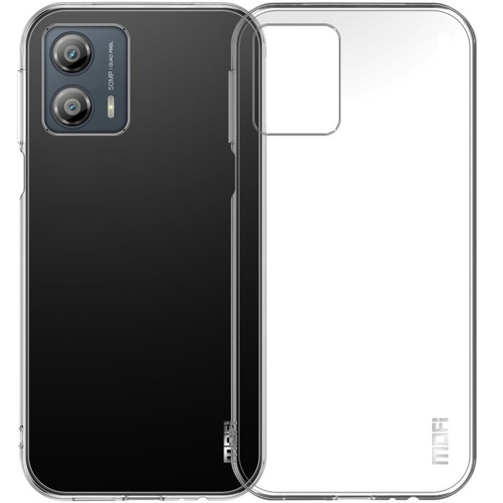 Etui pentru telefon, MOFI, Motorola Moto G53 5G, transparent, subtire