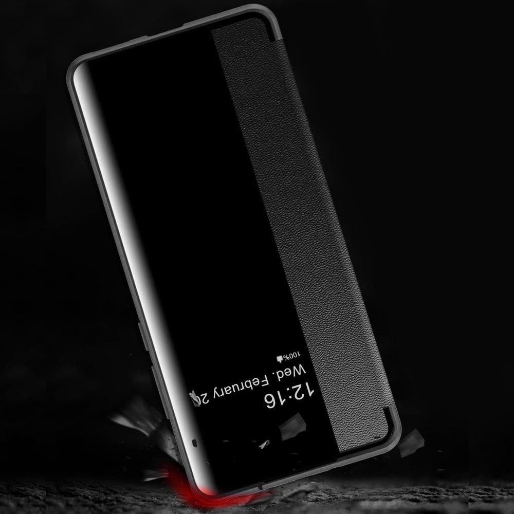 Husa pentru Realme 11 Pro 5G / 11 Pro+ 5G, XGSM, Piele ecologica / Plastic, Negru