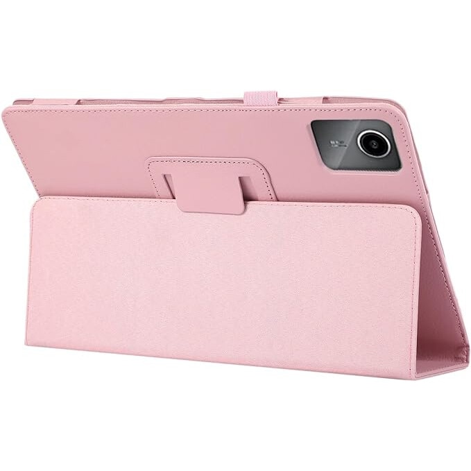 Husa pentru tableta Lenovo Tab M11, XGSM, Piele ecologica/plastic, roz
