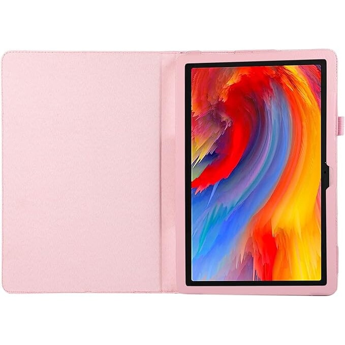 Husa pentru tableta Lenovo Tab M11, XGSM, Piele ecologica/plastic, roz