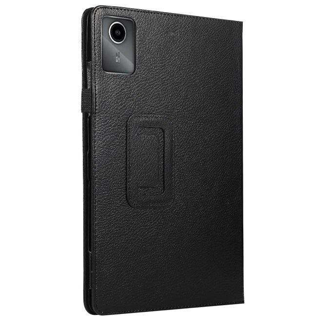 Husa bi-fold pentru tableta Lenovo Tab M11, XGSM, cu suport, loc pentru stylus, negru