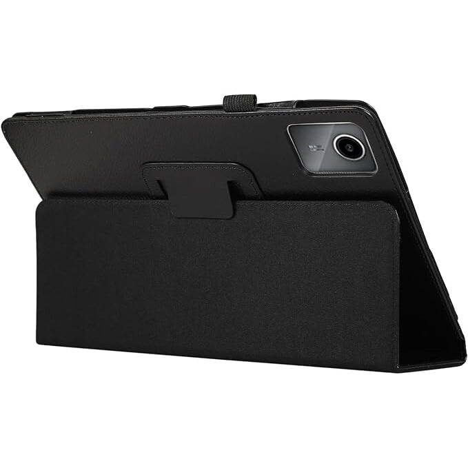 Husa bi-fold pentru tableta Lenovo Tab M11, XGSM, cu suport, loc pentru stylus, negru