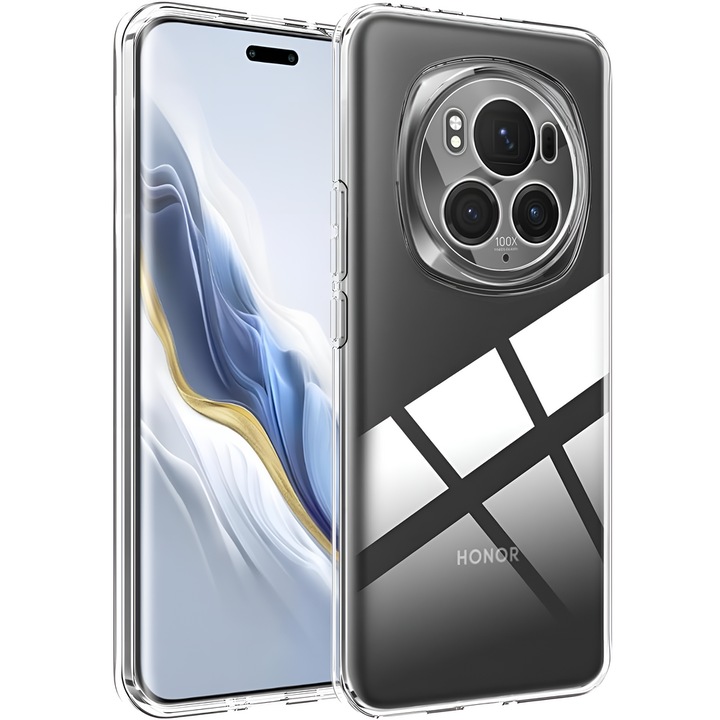 Husa telefon pentru Honor Magic 6 Pro 5G, XGSM, transparenta, subtire, din TPU