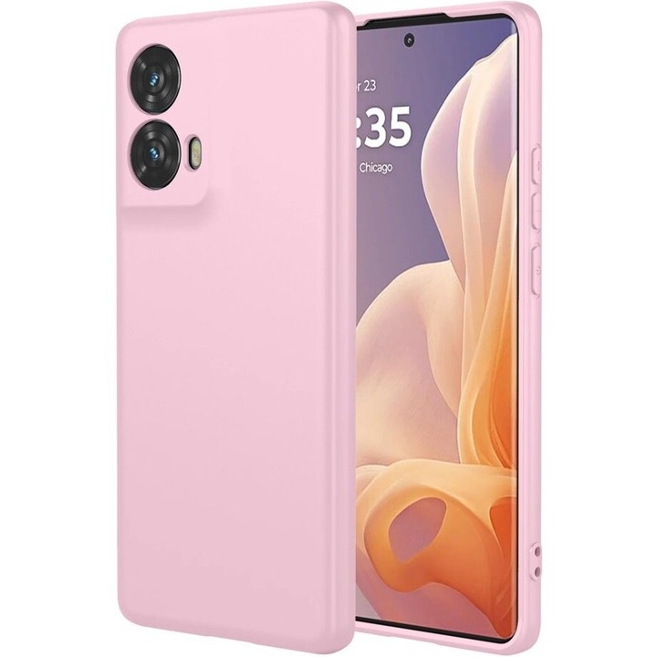 Husa pentru Motorola Moto G24/G24 Power/G04, XGSM, Silicon/TPU, roz