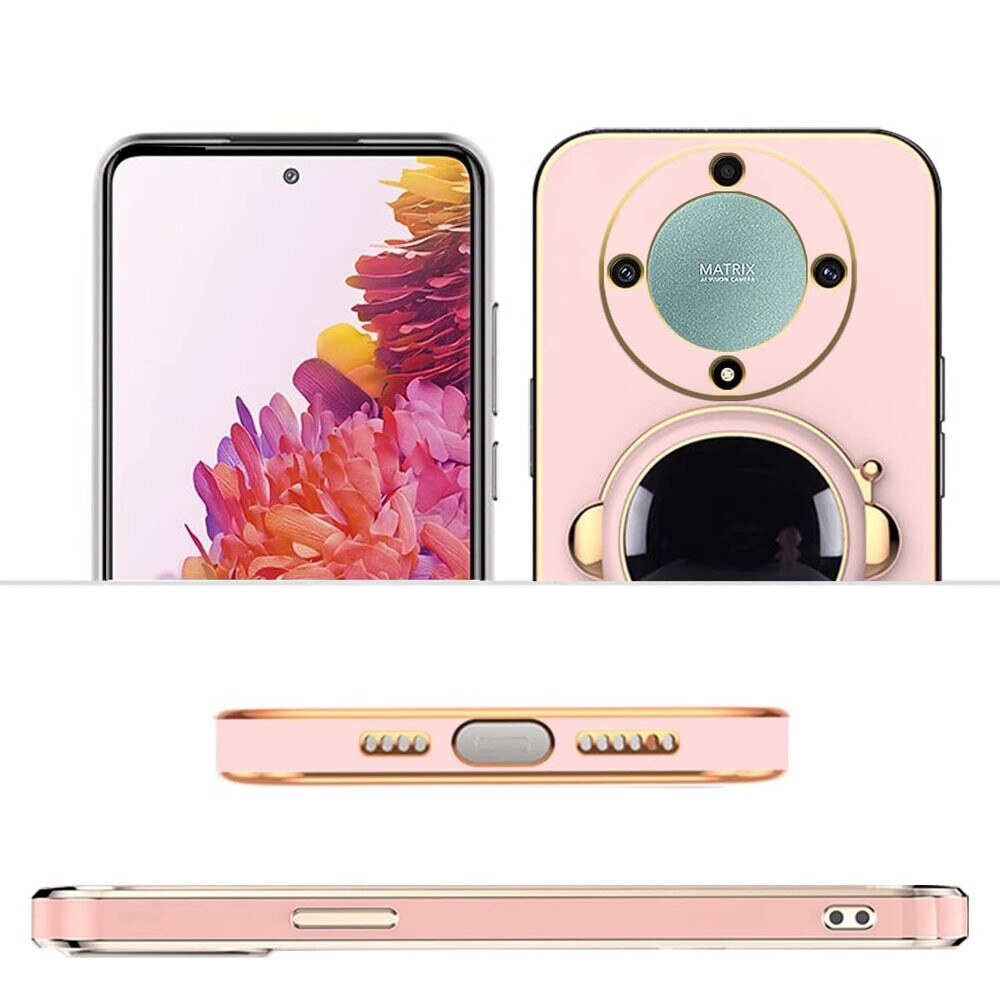 Husa de protectie pentru Honor Magic 6 Lite 5G, TPU, Roz