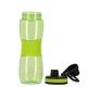 Sticlă Strigo, manson cauciuc, verde, 600ml