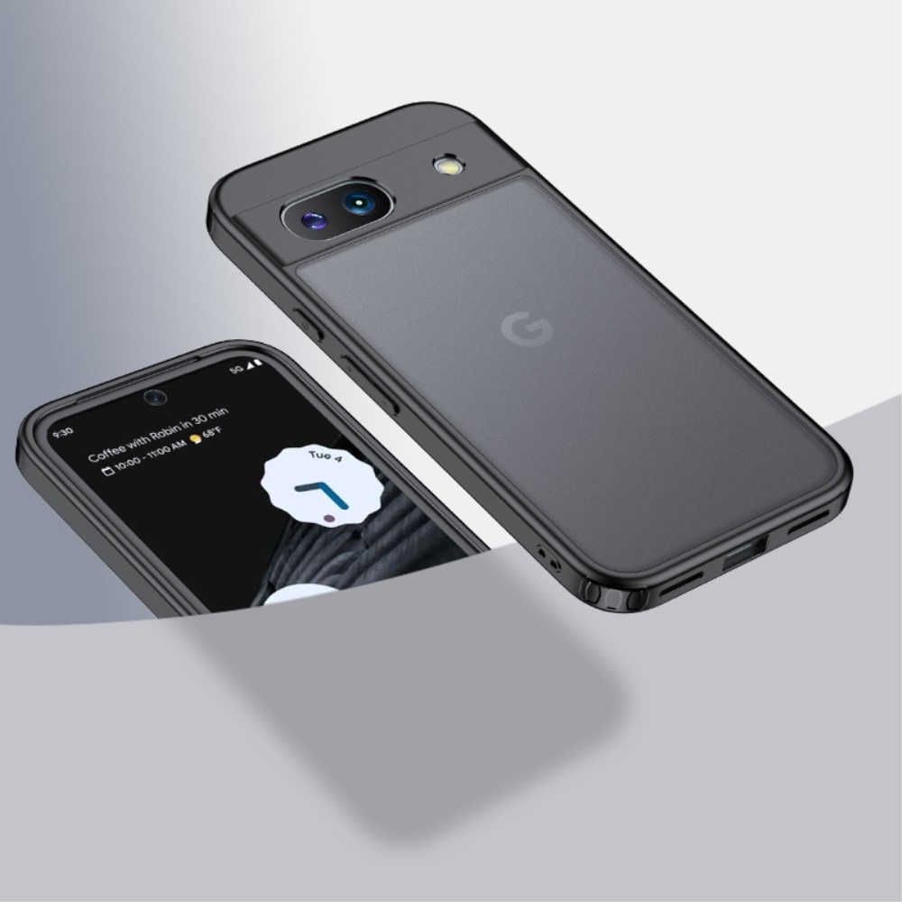 Husa pentru telefon Google Pixel 8, XGSM, Policarbonat/TPU, negru