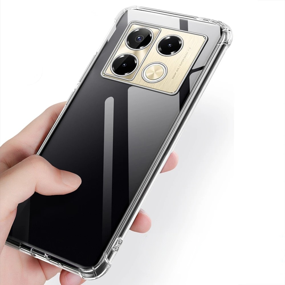 Husa pentru telefon Infinix Note 40 Pro, ERBORD, TPU, transparent, protectie impotriva caderilor