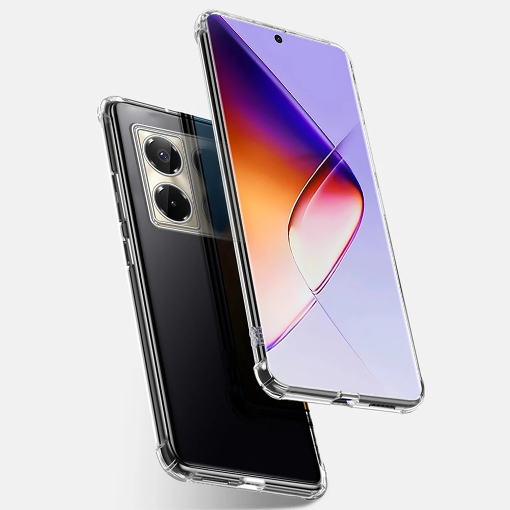 Husa pentru telefon Infinix Note 40 Pro, ERBORD, TPU, transparent, protectie impotriva caderilor