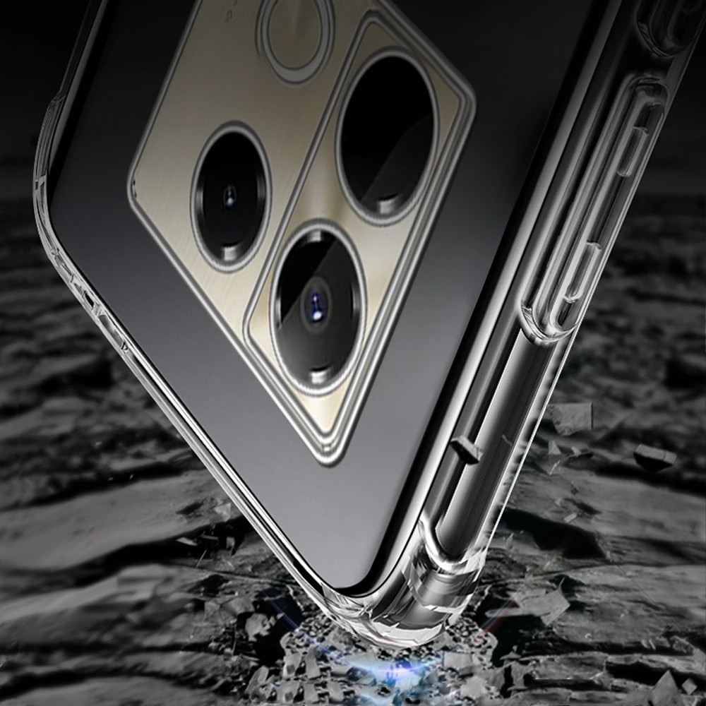 Husa pentru telefon Infinix Note 40 Pro, ERBORD, TPU, transparent, protectie impotriva caderilor