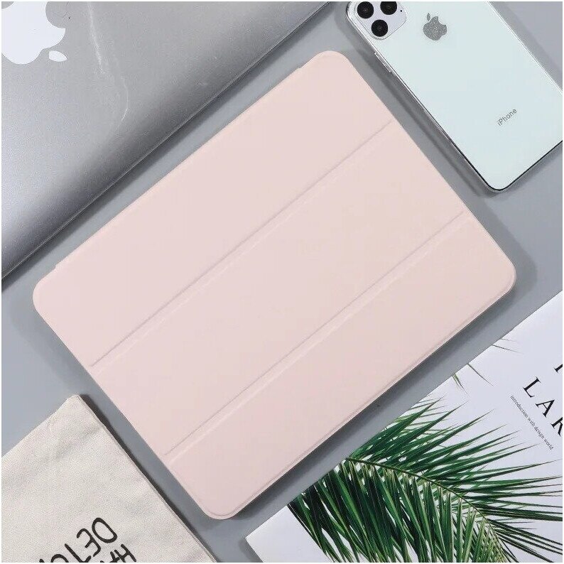Husa pentru iPad Pro 13" 2024 (a 7-a generatie), husa inteligenta cu spatiu pentru un stylus, XGSM, roz