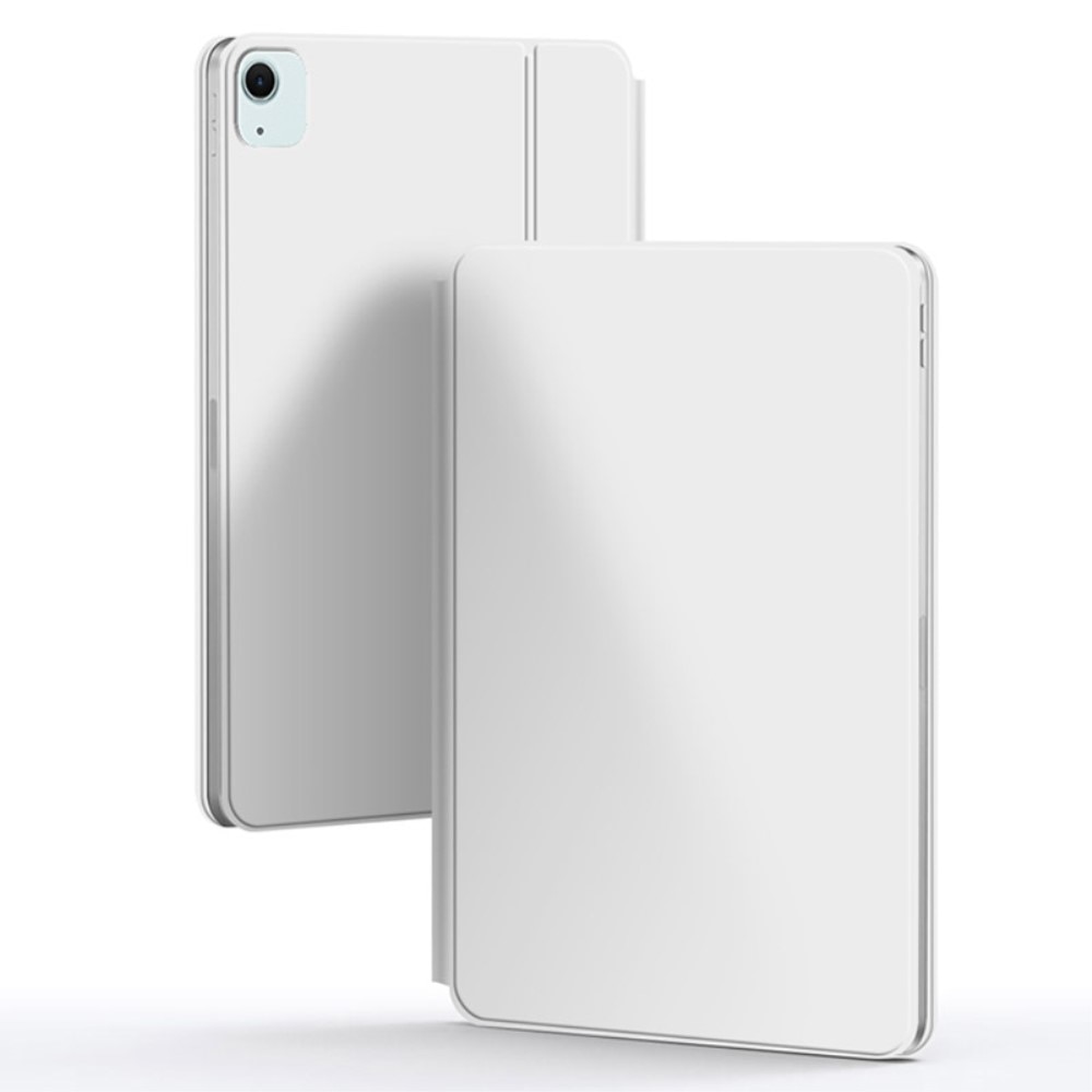 Husa cu tastatura pentru iPad Air 11" 2024, XGSM, 2in1, alb, cu suport