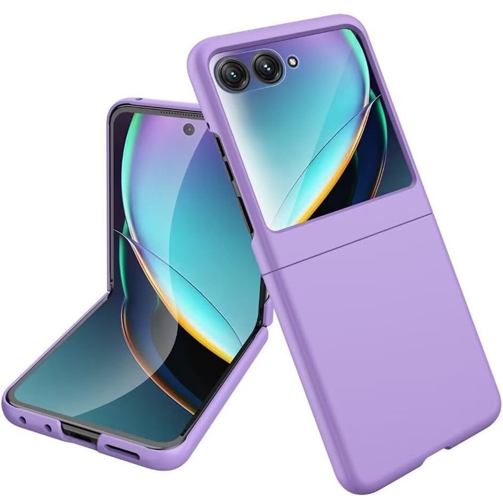 Husa pentru Motorola Razr 50 Ultra, XGSM, Plastic, Violet