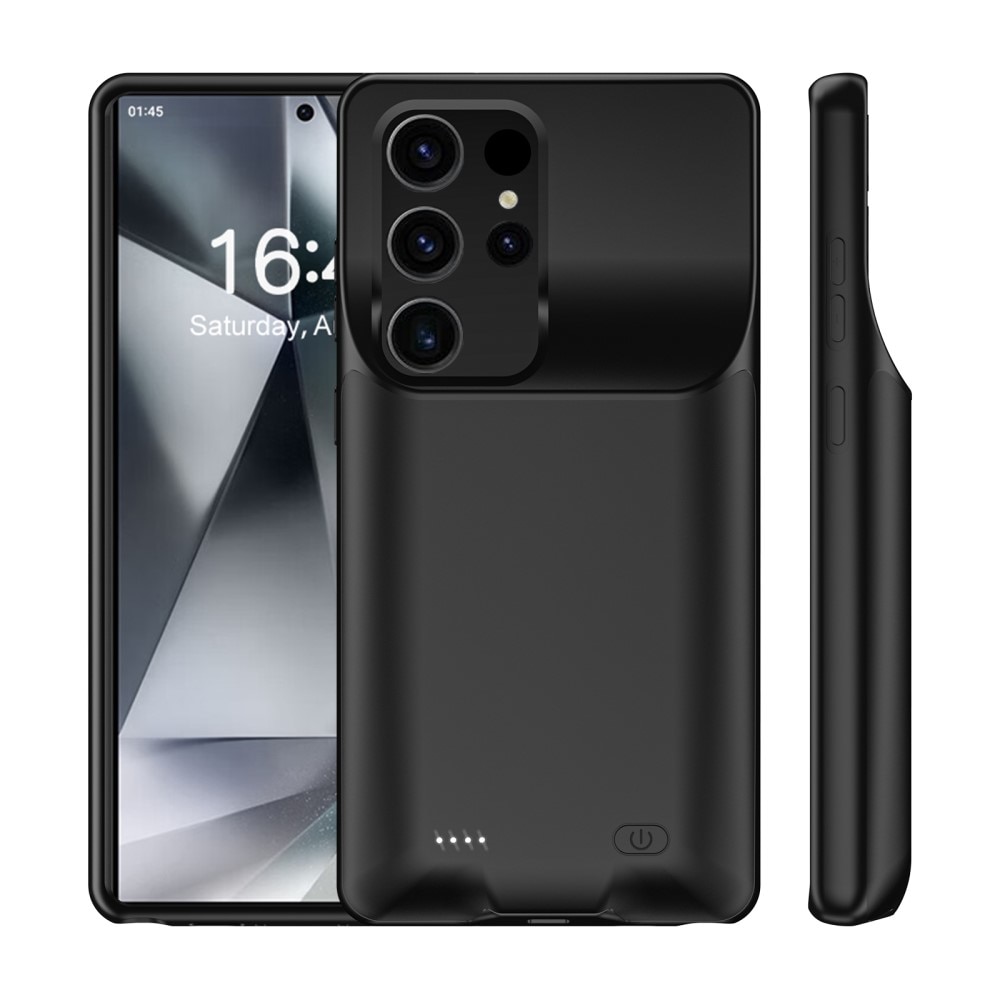 Husa telefon cu baterie 10000mAh, XGSM, pentru Samsung Galaxy S24 Ultra, neagra