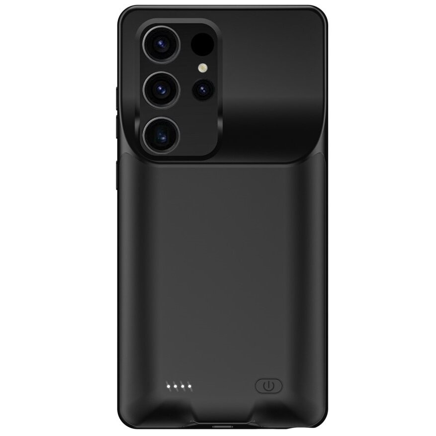 Husa telefon cu baterie 10000mAh, XGSM, pentru Samsung Galaxy S24 Ultra, neagra