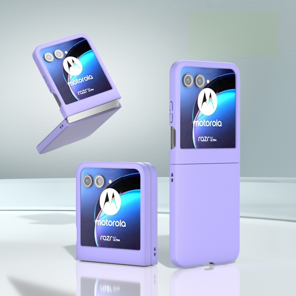 Etui telefon, XGSM, pentru Motorola Razr 50 5G, ultra subtire, violet, 1 buc.