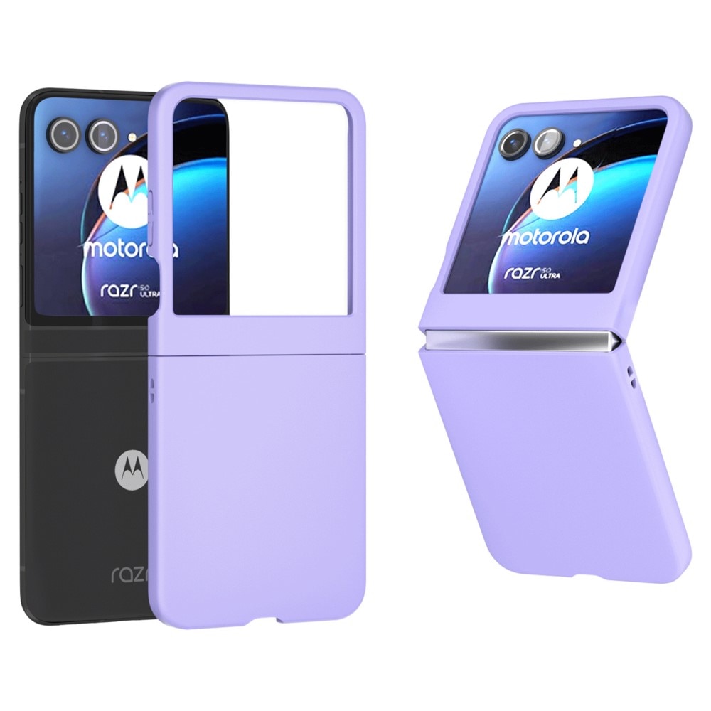Etui telefon, XGSM, pentru Motorola Razr 50 5G, ultra subtire, violet, 1 buc.