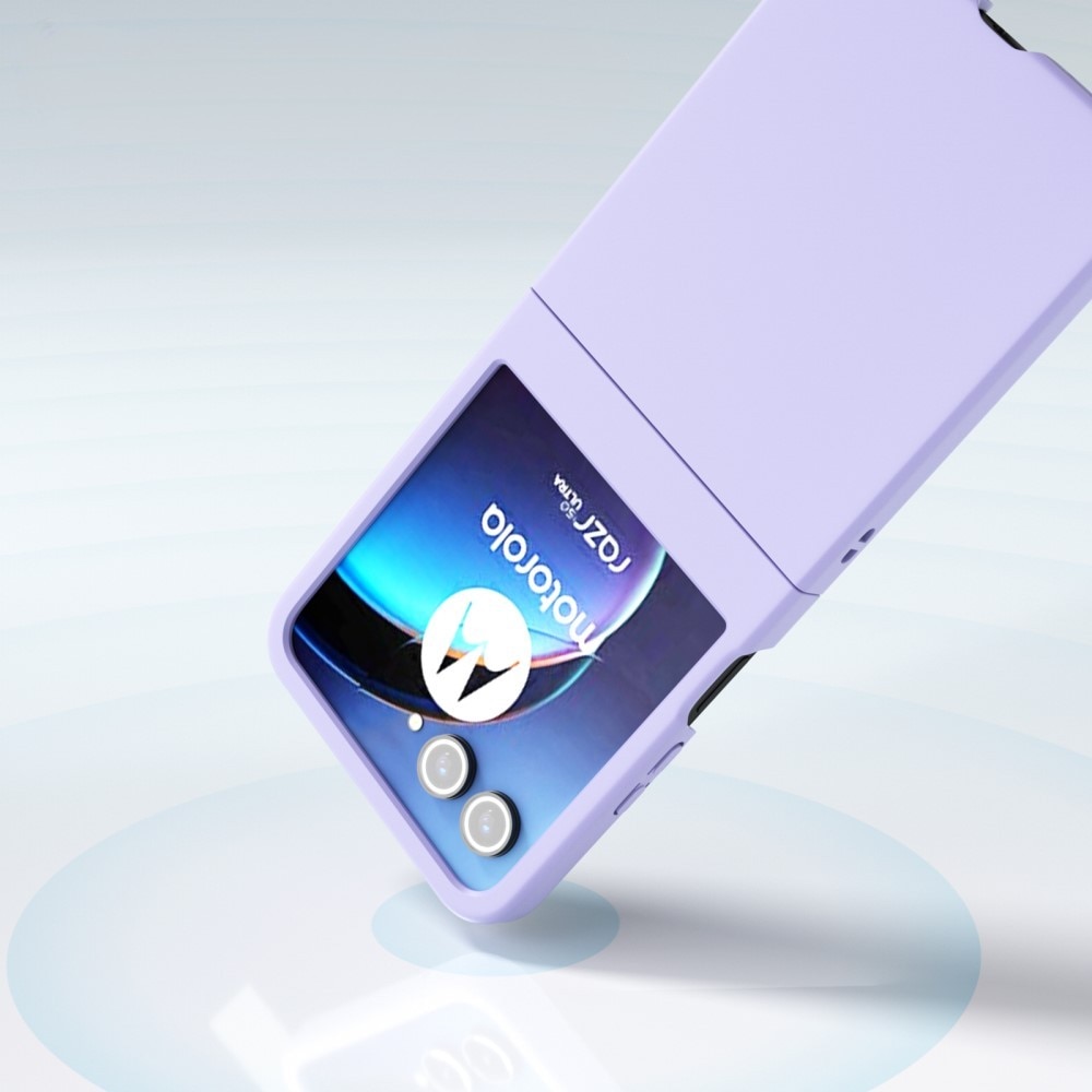 Etui telefon, XGSM, pentru Motorola Razr 50 5G, ultra subtire, violet, 1 buc.
