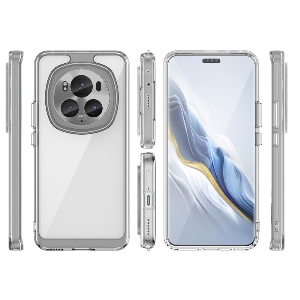 Husa Fusion Hybrid pentru Honor Magic 6 Pro 5G, XGSM, transparent, TPU/PC