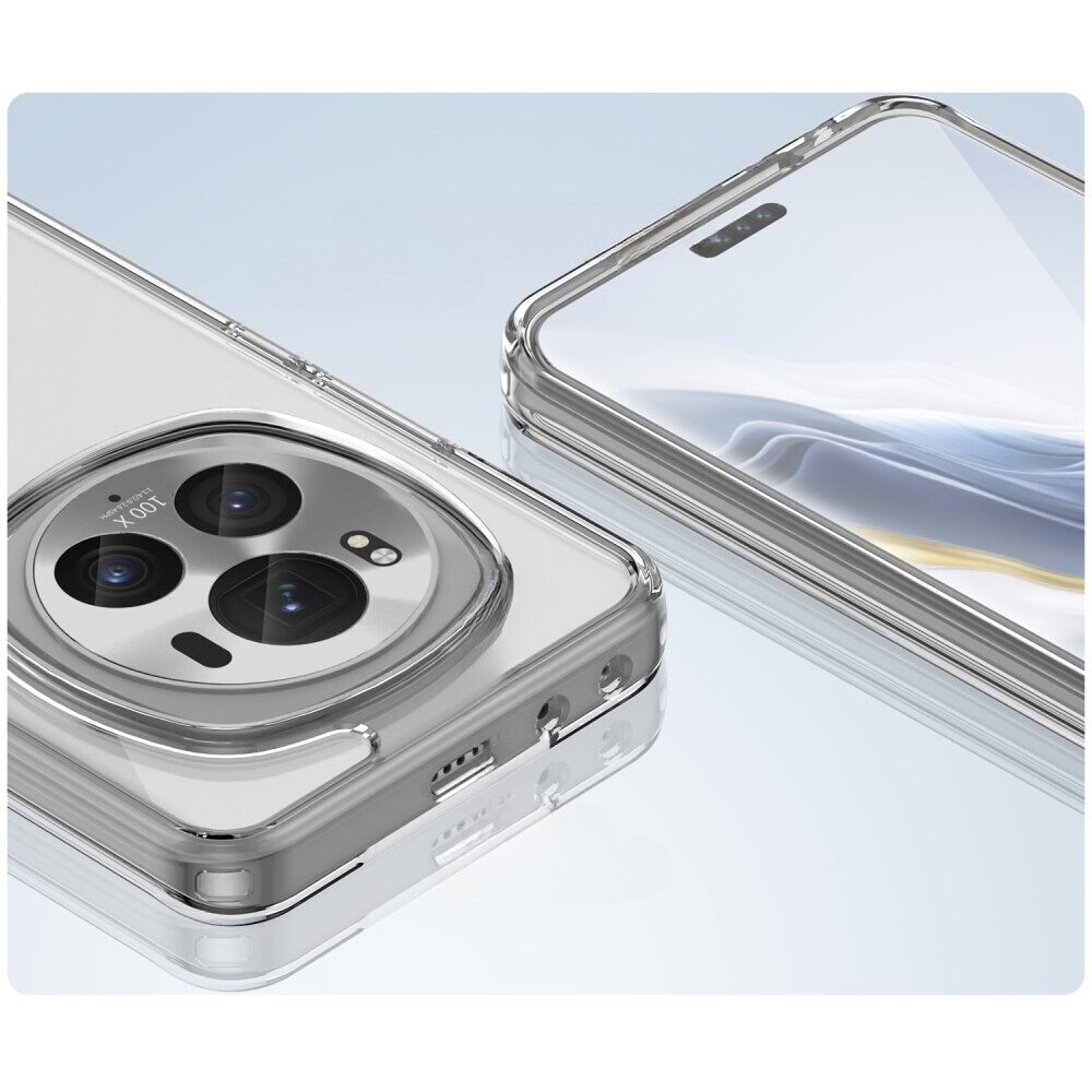 Husa Fusion Hybrid pentru Honor Magic 6 Pro 5G, XGSM, transparent, TPU/PC